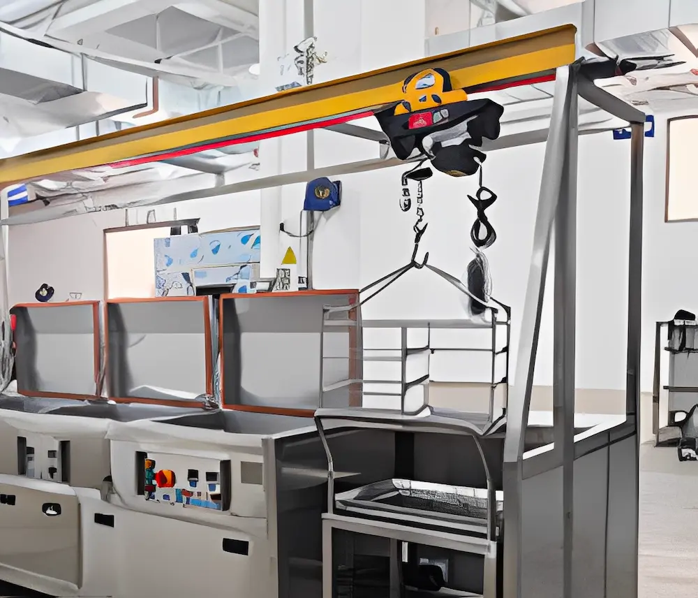 ultrasonic cleaner hoist transfer