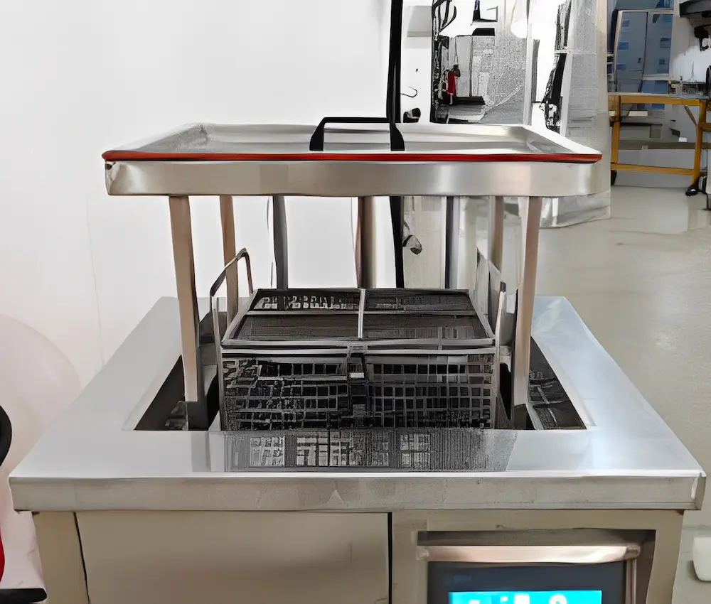 ultrasonic cleaner lifting system